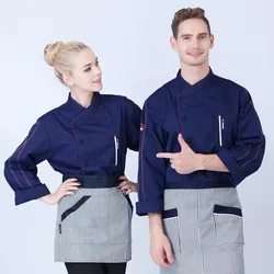 Nuevo Diseño Chaqueta de Estilo Chino Servicio de Comida Restaurante Chef Uniforme Hotel Cocina Cocinar Ropa Nuevos Uniformes de Panadería B-5681 Nuevo Diseño Chaqueta de Estilo Chino Servicio de Comida Restaurante Chef Uniforme Hotel Cocina Cocinar Ropa Nuevos Uniformes de Panadería B-5681