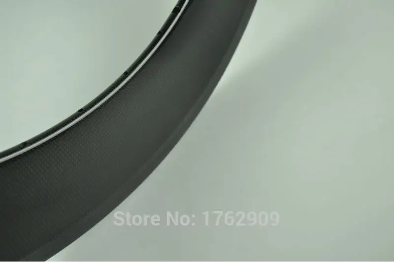 Excellent 1Pcs New 700C 88mm tubular rims track fixed gear road bike 3K UD 12K full carbon fibre bicycle wheelsets rim Free shipping 3