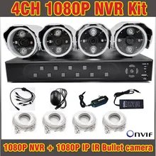 High Quality NVR 4CH 1080P H.264 Full HD CCTV NVR System Video Surveilance Security CCTV 4 Channel for IP Camera Onvif PTZ