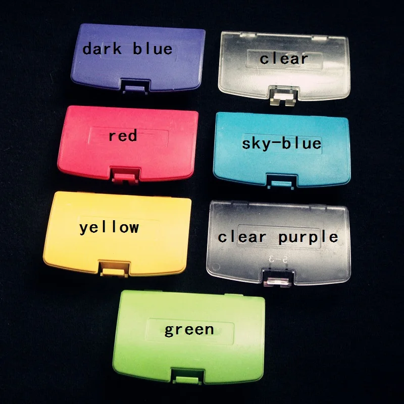 FZQWEG Battery Case For Gameboy COLOR GBC Battery Cover Lid Door For GBC OEM Game Consoles