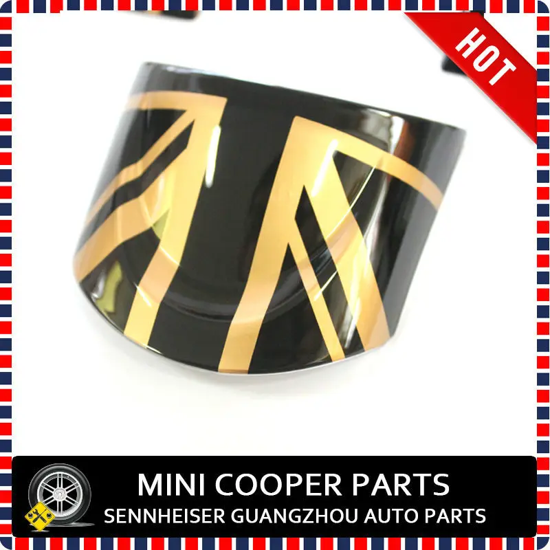 ABS Материал УФ-защитой Gold Jack Стиль без-многофункциональный руль Обложка для Mini Cooper R55 R56 r57 R60(3 шт./компл