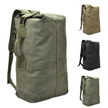 

Fashion Men Large Capacity Travel Climbing Backpack Canvas Outdoor Sport Bag