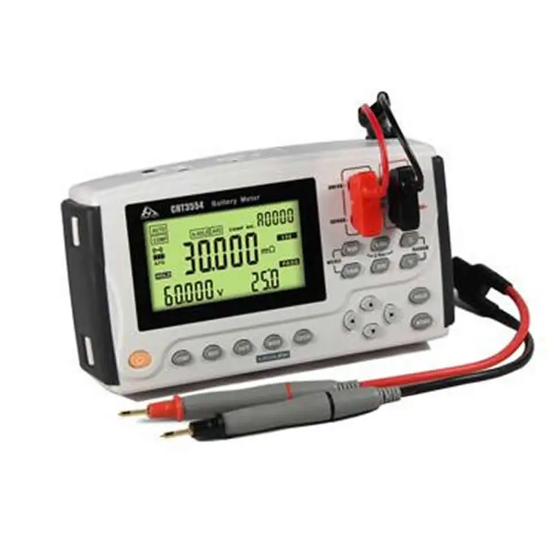 

CHT3554 handheld battery internal resistance voltage tester, instead of BT3554, high resolution, super anti-interference