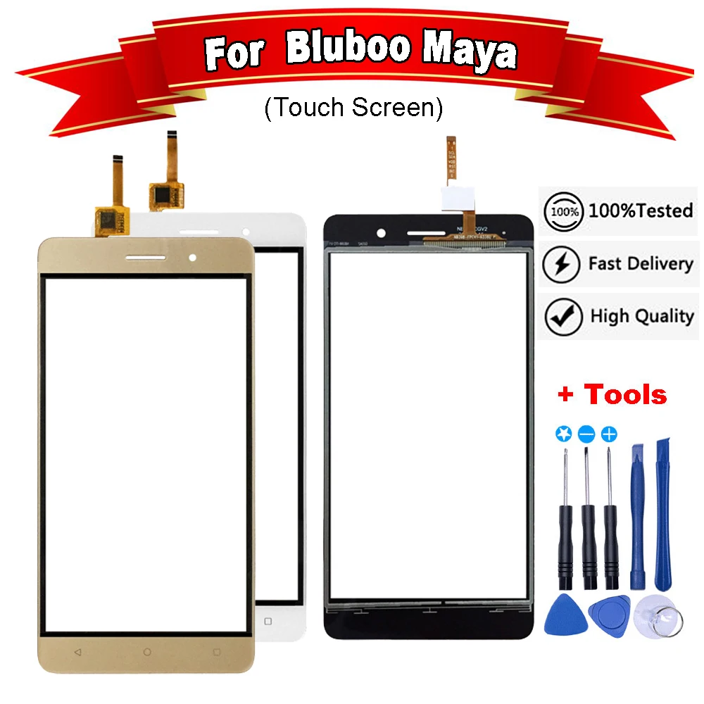 Сенсорная Панель 5 дюйма для Bluboo Maya сменный дигитайзер сенсорного экрана