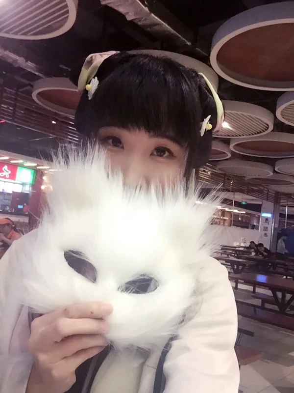 Online Buy Wholesale fur fox mask from China fur fox mask