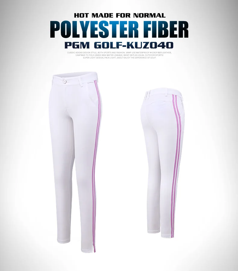 PGM Гольф Штаны женские длинные штаны эластичные прямые Штаны Гольф обучение одежда Дышащие Спортивные штаны размер XS-XL