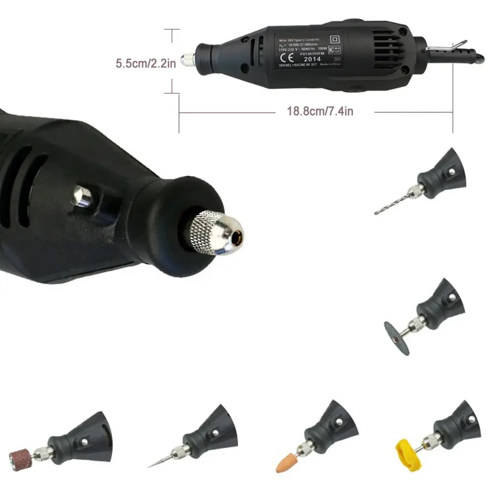 Электрический шлифовальный станок Dremel заточка сверла машины регулировка скорости гравер гравировальный инструмент+ аксессуар