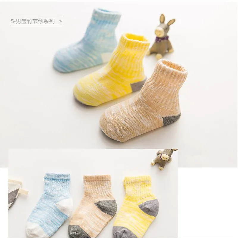 AJLONGER 3 шт./лот новые детские носки летние тонкие удобный дышащий хлопок модные детские носочки для малышей