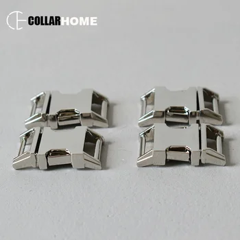 

50pcs Plated metal side release belt buckle for 3/4 Inch( 20mm) webbing DIY paracord bag backpack dog pet collar accessories
