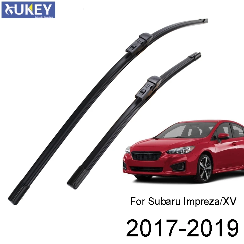 Xukey 2Pcs Front Windscreen Wiper Blades Kit For Subaru Impreza XV GK