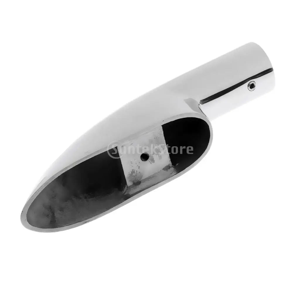 Marine Boat Handrail Fitting Rail End 316 Stainless Steel for 22mm or 25mm Tube