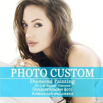 

DIY Photo Custom DIY 3D Diamond Painting Full Drill Minimalism Cross Stitch Embroidery Cheap Diamond Embroidery