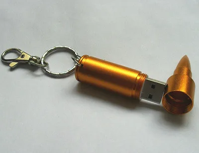USB флеш накопитель 3 0 HOT Bullet Gold 64 ГБ 8 16 128 карта памяти 512 Подарочный диск для ключей