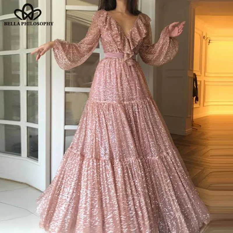

heydress autumn Sequined Runway Long Maxi Dress Nightclub Evening Bodycon Dresses Plus Size Fashion Class Dance Party Wrap Dress