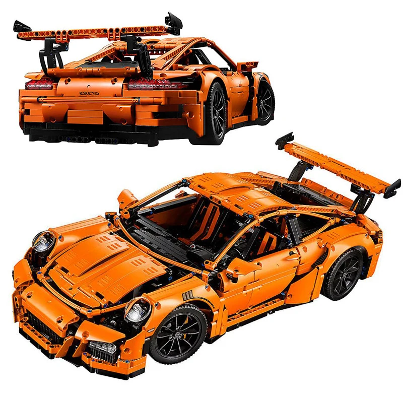 

Decool 3368 Technic Series Set Super Race Deluxe Sedan Chrome Rims Building Block Bricks Toys Compatible With Legoings Technic