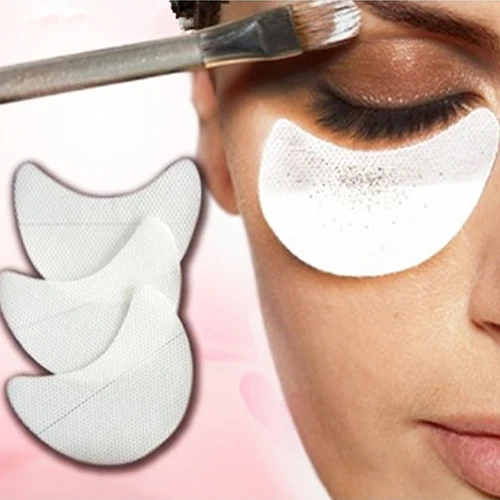 50Pcs Disposable Eye Shadow Shields Makeup Beauty Guard Pads Cosmetic
