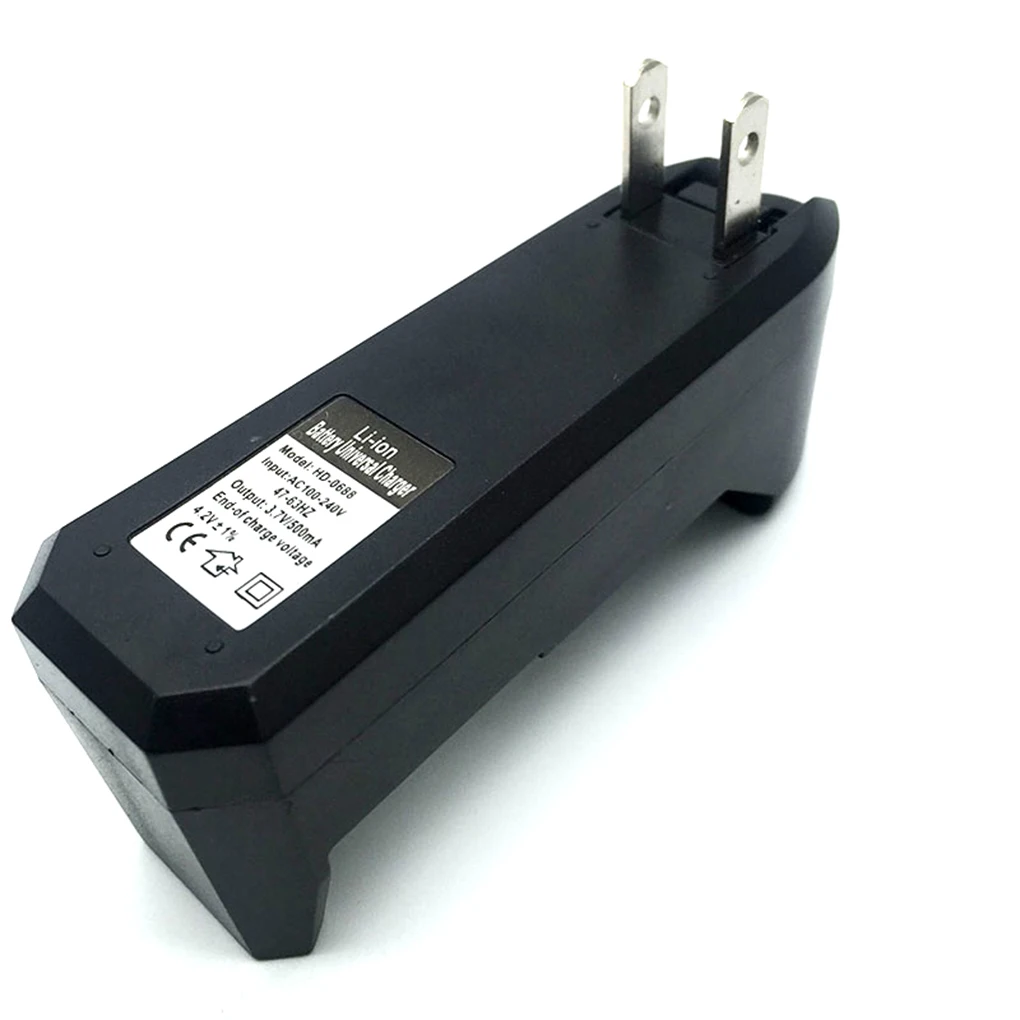 18650 3,7 в литий-полимерный аккумулятор зарядное устройство портативное зарядное устройство одной зарядки один слот литий-ионный аккумулятор умное зарядное устройство