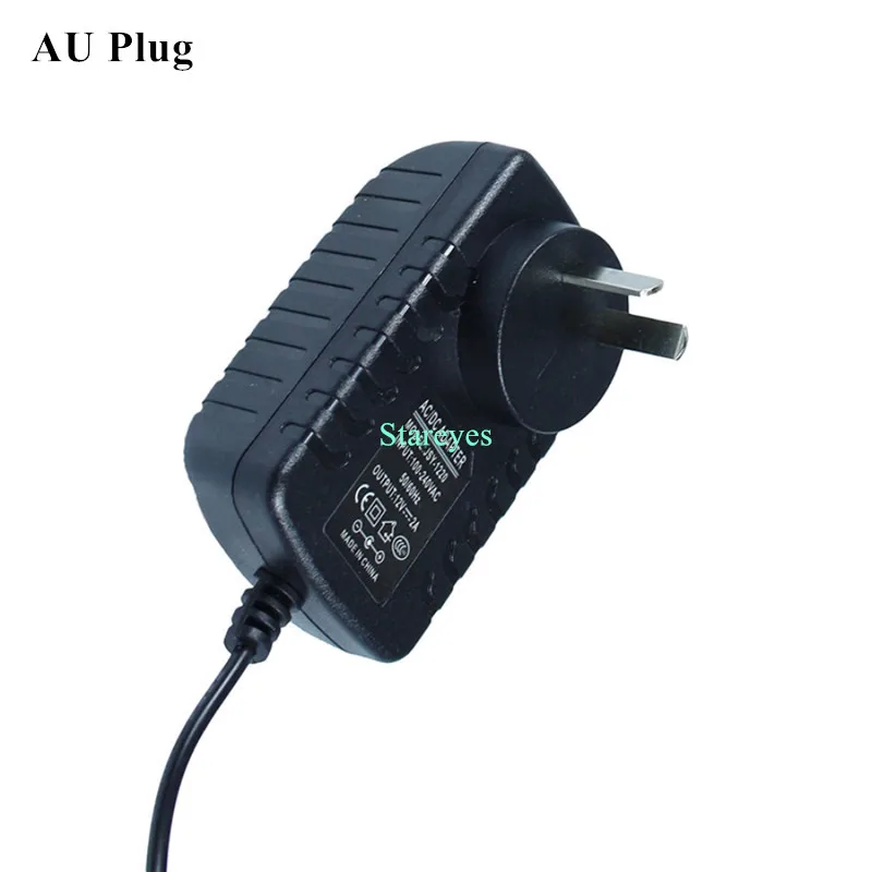 1 шт. AC100 240V в DC 12 В 2A 3A адаптер питания зарядное устройство светодиодные