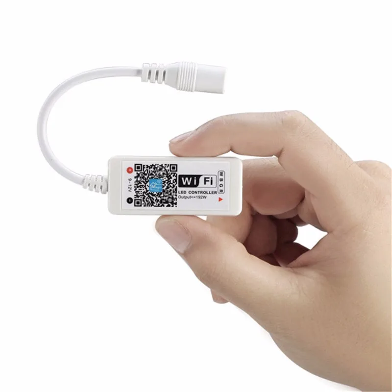 

RGB Controler AL-LC02 Mini Wifi LED RGBW Remote Controller APP Control LED Strip Light DC5-28V