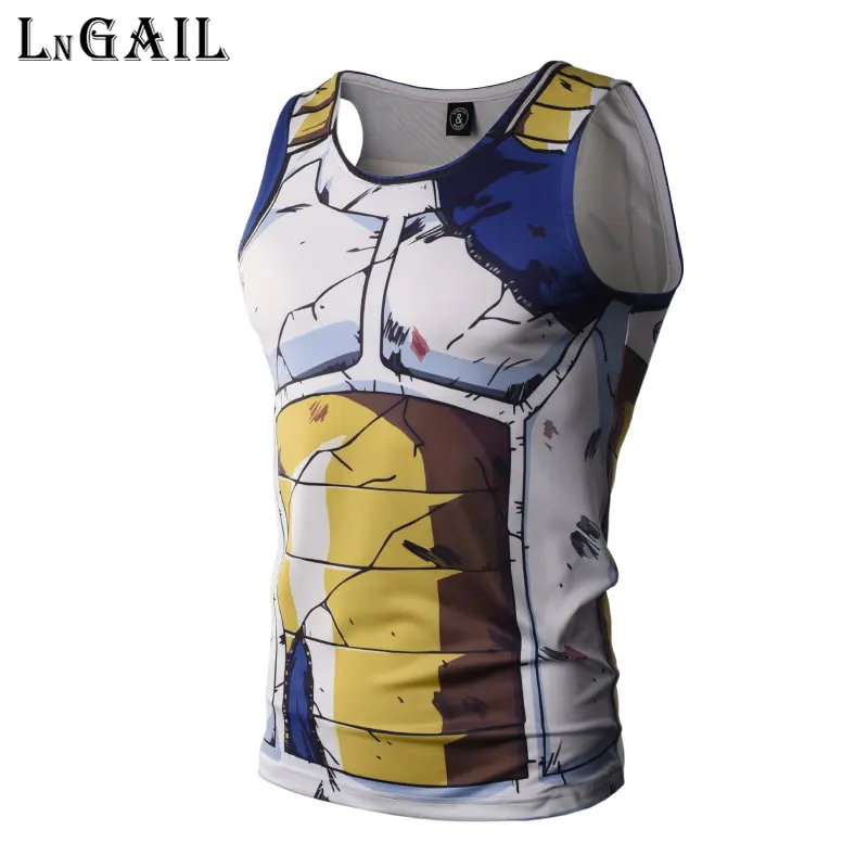 Saiyan Goku Стрекоза мужские майки TankTop Powerlifting Мотивационная майка для бодибилдинга M