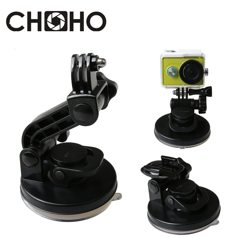 Съемная Автомобильная присоска 9 см Крепление Держатель сильный для Gopro Hero 8 7 6 5 4 3
