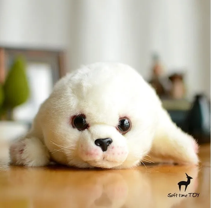 white seal plush