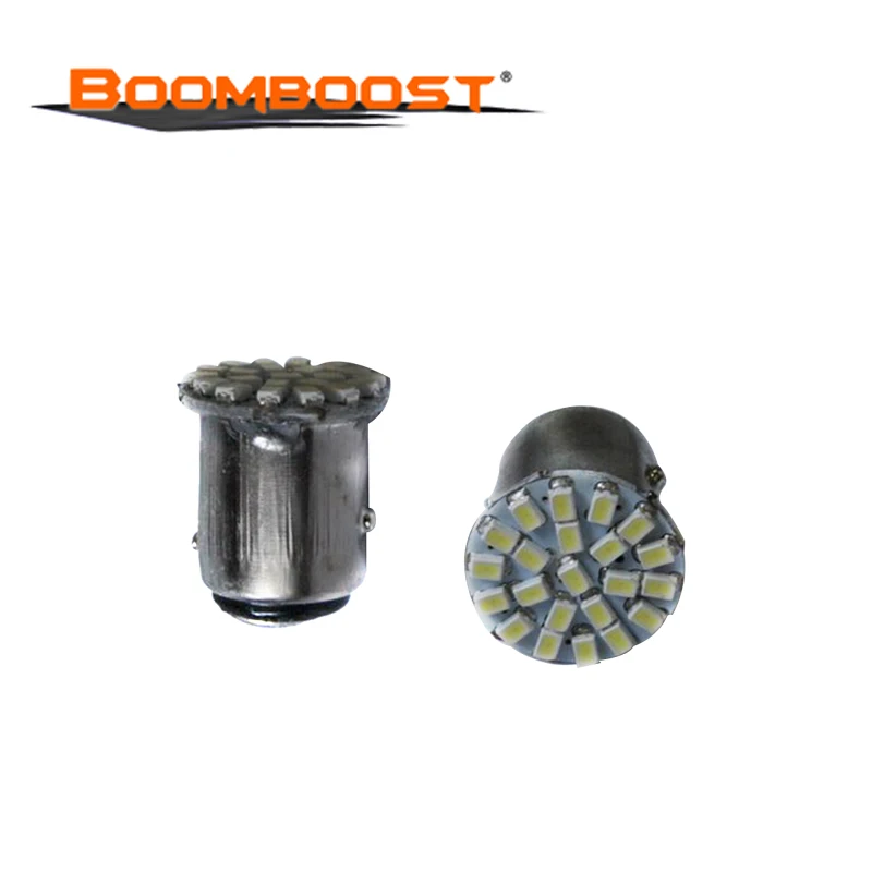 Горячая 10 шт. автомобильная светодиодная лампа BAY15D 22Led 22smd светильник с