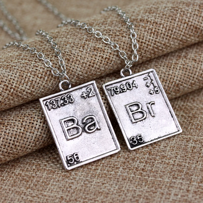 1 упаковка = 2 шт. с принтом во все тяжкие H Br Ba Dog Tag подвески Цепочки и ожерелья