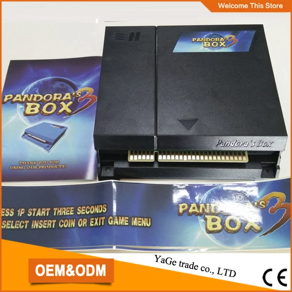

VGA/CGA Pandora's box 3 Game 520 in 1 PCB Board ,pandora 's box multi pcb game board