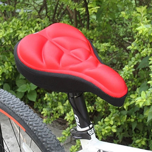 Силиконовая велосипедная седло дышащая Гелевая подушка мягкая подушка чехол для сиденья