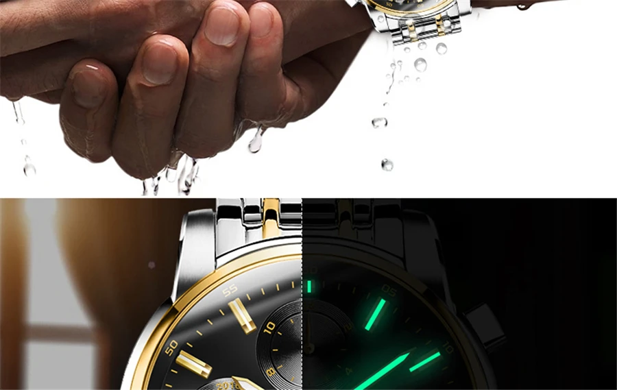 AESOP Роскошные автоматические механические часы мужские часы лучший бренд класса люкс полностью стальные водонепроницаемые спортивные часы Relogio Masculino