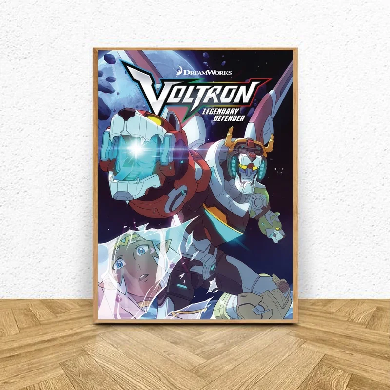 Voltron Legendary Defender movie Art Canvas Poster Home Decor
