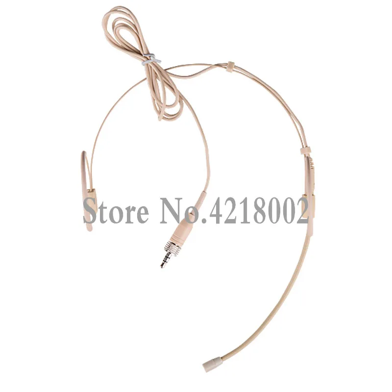 Cuffie Omnidirezionali Per La Pelle Microfono A Condensatore Mikrofon Per Sennheiser Ew 100 300 500 G1 G2 G3 Microfono Copricapo