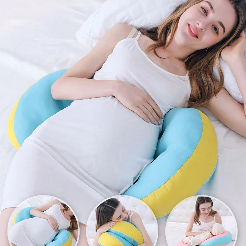 Подушки для беременных, для сна, поддержка для беременных женщин, u-образная форма, подушки для беременных, боковые спальные халаты, постельные принадлежности