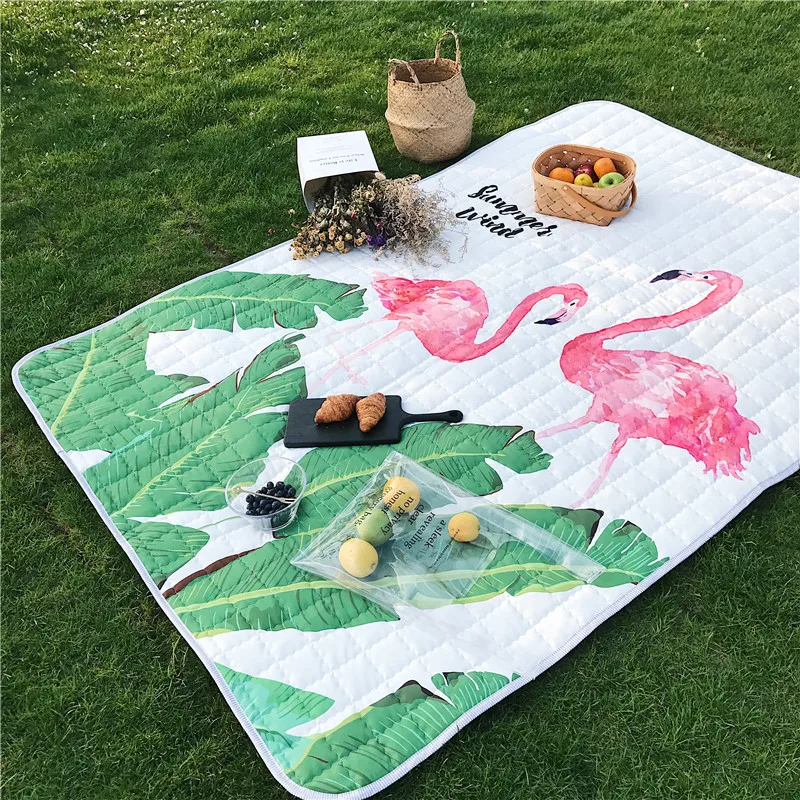 

Printed Picnic Mat 100% Polyester Fabric Comfortable And Soft Picnic Mat Moisture Anti-Slip Mat