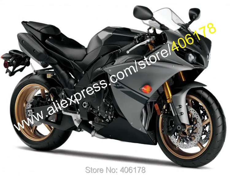 

Hot Sales,Gray Black Body For Yamaha YZF-R1 12 13 14 YZF 1000 2012 2013 2014 YZFR1 YZF R1 Motorbike Fairing (Injection molding)