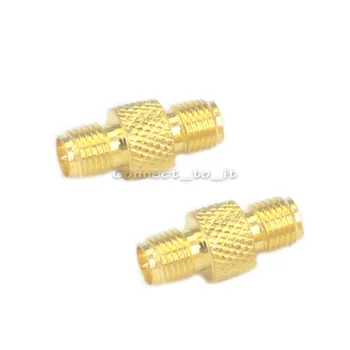 

(10 pieces/lot) RF coaxial adapter RP SMA female to RP SMA Jack connector adaptor goldplated