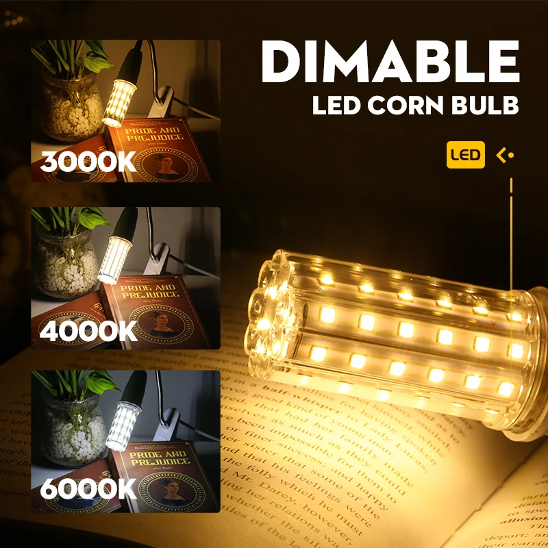 

E27 Led Bulb 220V Dimmable Bombillas LED Lamp Light 12W 18W Vintage Corn Bulbs Energy Saving Spotlight For Indoor Room Lighting