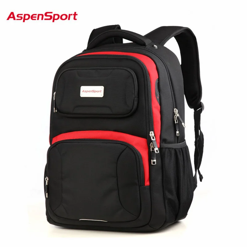 AspenSport 2019 водонепроницаемый вместительный рюкзак для ноутбука 17 дюймов мужской