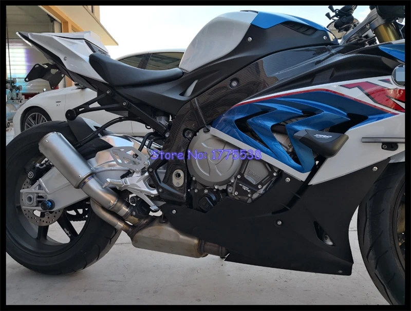 Индивидуальный S1000RR 17 18 глушитель выхлопной трубы мотоцикла из титанового сплава