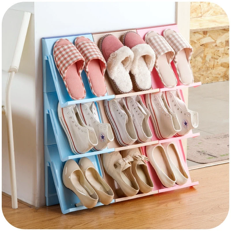 Multifunction Storage Rack Book Shelves Superposition Shoe