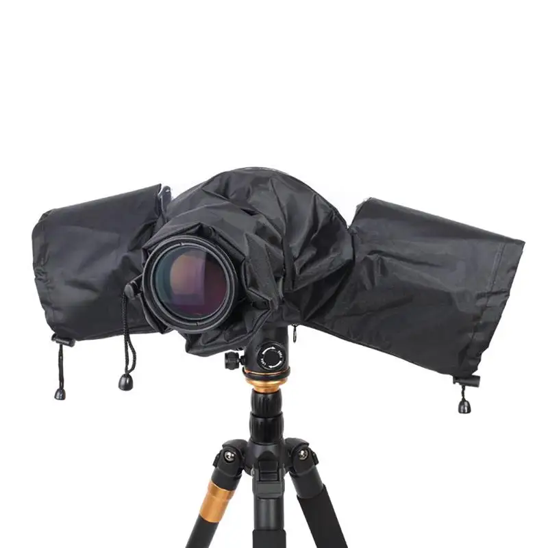 

New Waterproof Camera Raincoat Nylon Transparent TPU Camera Rain Cover Dustproof Protector For DSLR Camera For Canon Nikon Sony