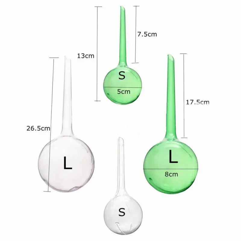 3 шт. автоматическое устройство орошения комнатных растений лампа глобус дом садовый водяной Высококачественный ПВХ автополив для растений S/L 4 цвета