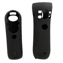 Черный мягкий силиконовый чехол для Sony PS3 движения контроллер Move