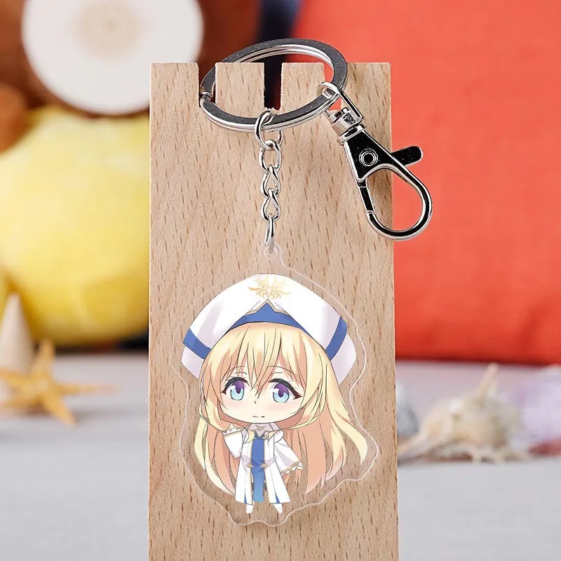 Японский аниме Goblin Slayer мультяшный рисунок автомобильный брелок держатель лучший