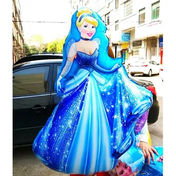 

20pcs/lot 3D 18" Disny Princess Cinderella Foil Air Balloons Toy For Kids Toys Birthday Party Supplies Take-home Favors
