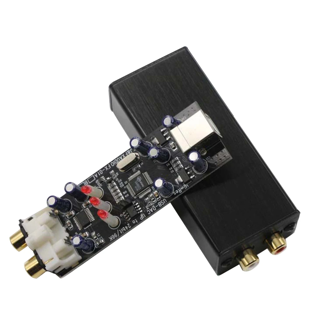 

Interface Home Mini USB Audio Digital Sound Card KTV Converter Decoder Computer External Adapter Display Portabe