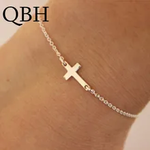 L1001 Лидер продаж для мужчин Bijoux изящный любовь браслет с крестом, браслет для женщин свадебный кулон ювелирные изделия в стиле минимализма подарок для девочек