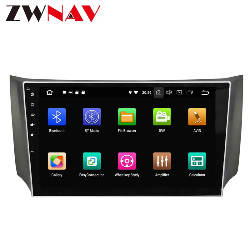 Clearance 4+32G Android 8.0 Car Multimedia Player head unit for Nissan Sylphy 2012 2013 2014 2015 2 din GPS Radio GPS Stereo Audio Player 11