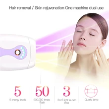 2 в 1 IPL лазерный эпилятор, машина для постоянного удаления волос, электрический эпилятор, лазерный триммер для бикини, фотонный эпилятор для ног